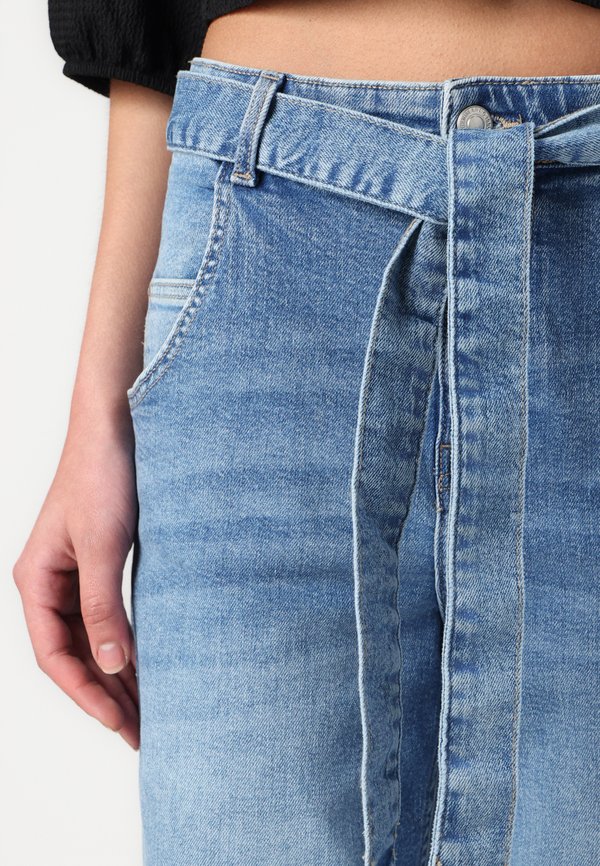 ONLZADDIE WIDE LEG BELT FOLD UP - Wide Leg3