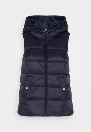 JDY, JDYZULU SHORT HOOD WAISTCOAT - Vesta - sky captain