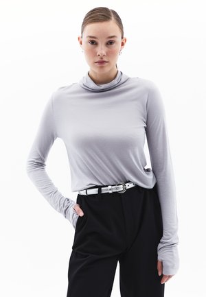 ROLLKRAGEN MIT WEICHEM TRAGEKOMFORT - Longsleeve - alloy