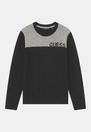 Strickpullover - black