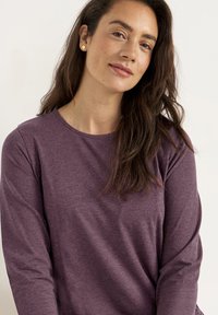 Cellbes of Sweden WITH POCKETS - Pitkähihainen paita - plum melange