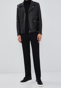 Derimod Giacca di pelle - black