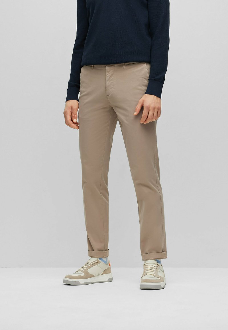 BOSS CRIGAN3-D - Chino - open beige fourteen/beige chiné - ZALANDO.FR