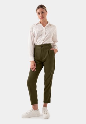 Pantalon classique - khaki