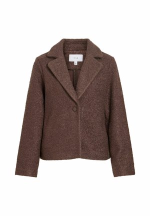 VILA, JACKET VIRAZZI BOUCLE - Blazer - coffee bean