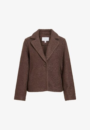 VILA, JACKET VIRAZZI BOUCLE - Blazer - coffee bean