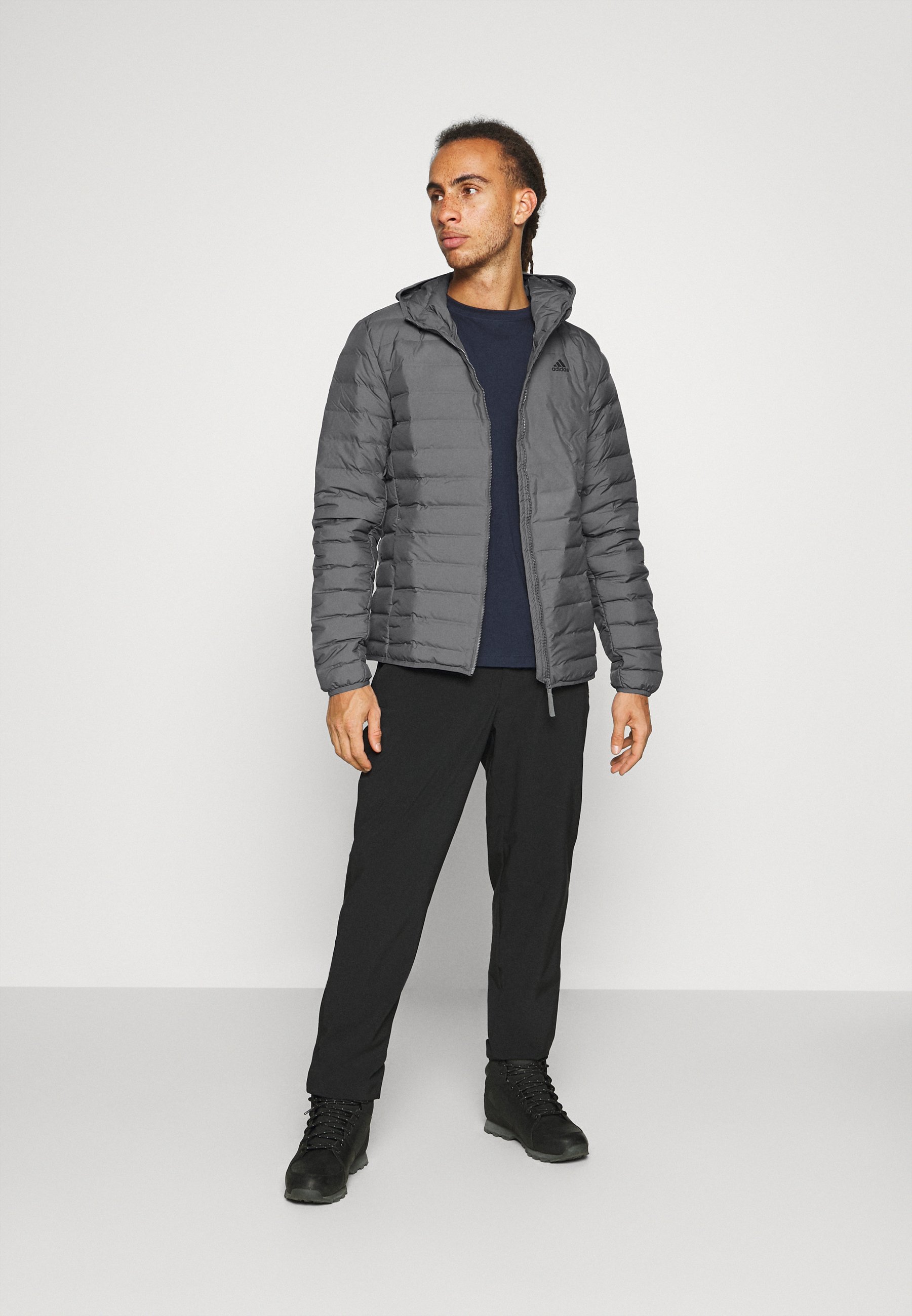 Adidas winterjacke varilite soft dunkelgrau Clearance