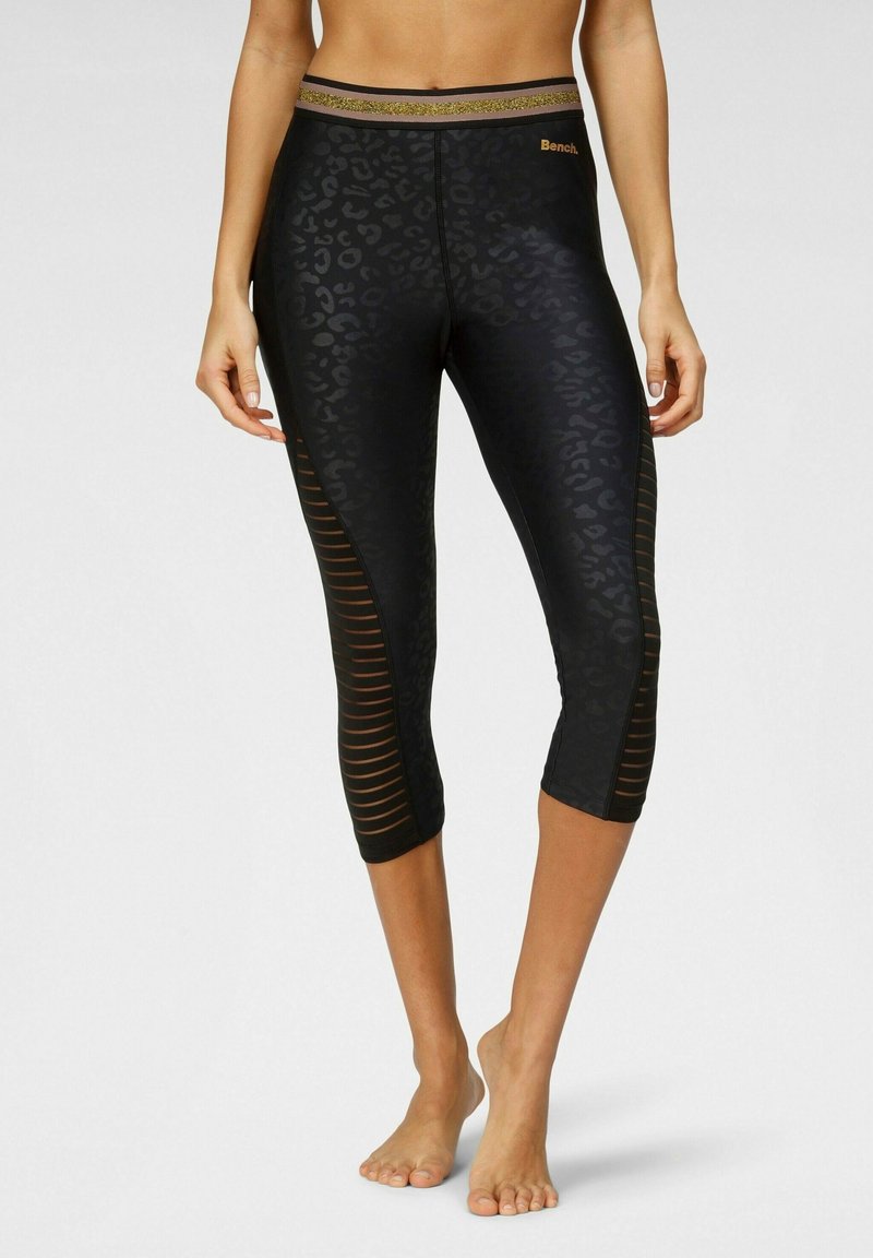 Bench 3/4 sportovní kalhoty - black