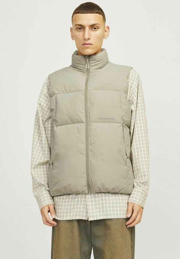 Weste - mottled olive