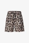HIGH-WAIST SHORTS WITH PAPERBAG WAISTBAND - Short - timeless beige