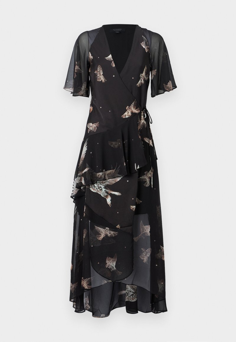 AllSaints Maxi-jurk zwart AllSaints Maxi-jurk zwart