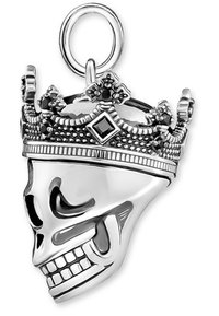 THOMAS SABO TOTENKOPF KRONE  - Anhänger - silver-coloured