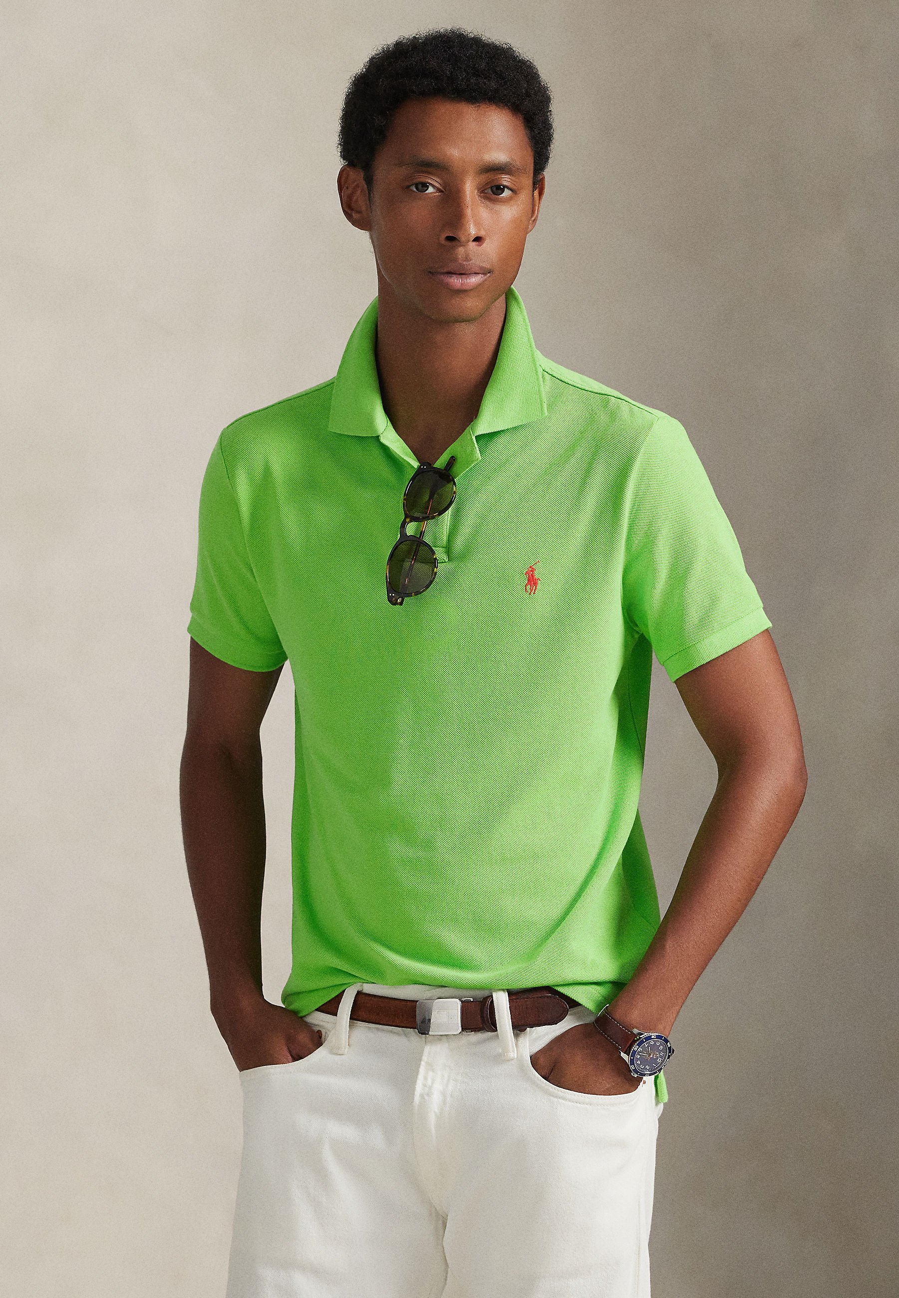 Polo Ralph Lauren THE ICONIC MESH POLO SHIRT - Polo shirt - core