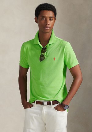 THE ICONIC MESH POLO SHIRT - Pólóing - core replen green