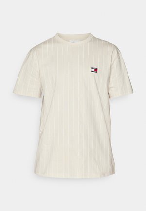 VERTICAL STRIPE TEE UNISEX - T-shirts med print - newsprint