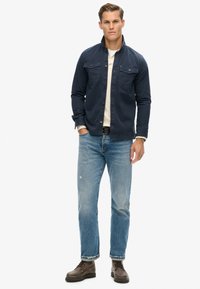 Superdry & Co MERCHANT - Chaqueta fina - eclipse navy