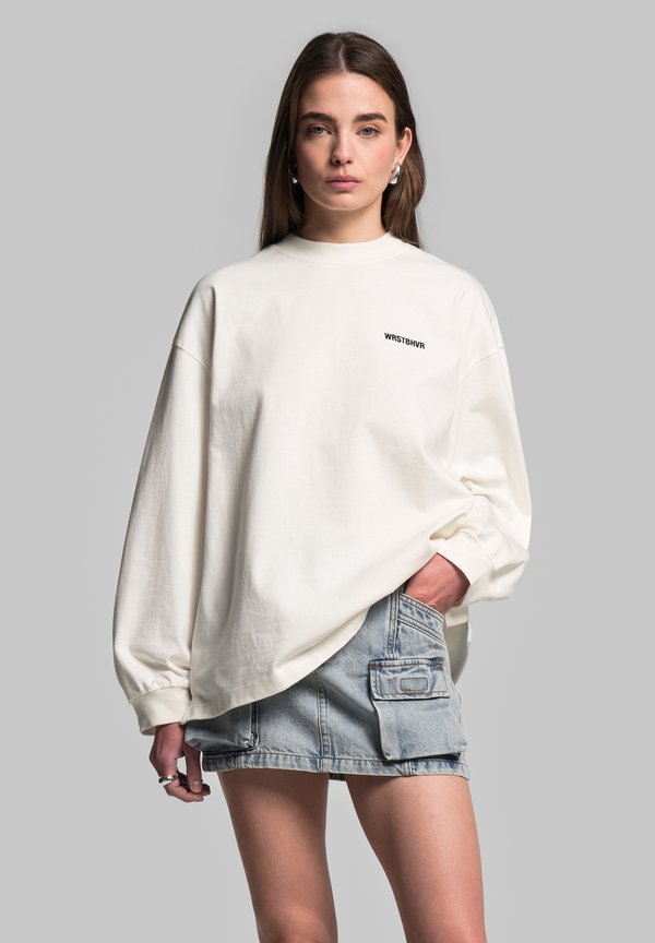 ARVID LONGSLEEVE - Sweatshirt - blanc de blanc
