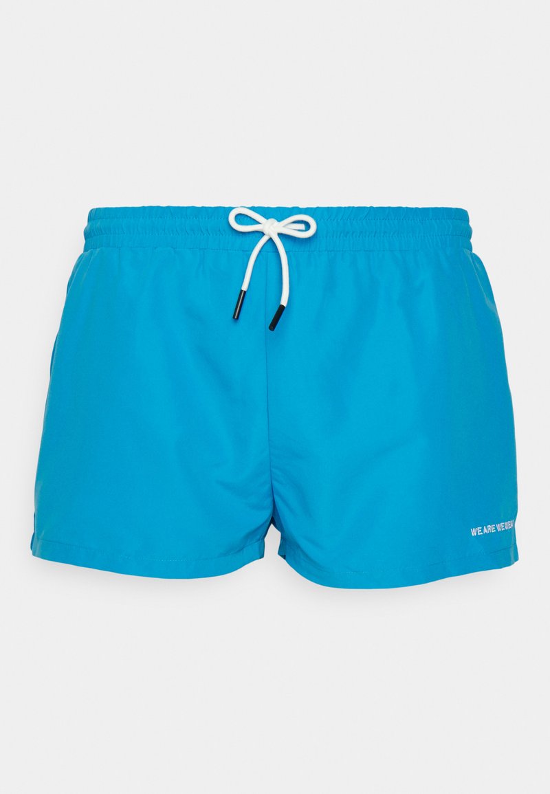 We Are We Wear JAYCE SWIM SHORTS LENGTH CURVE Swimming shorts blue