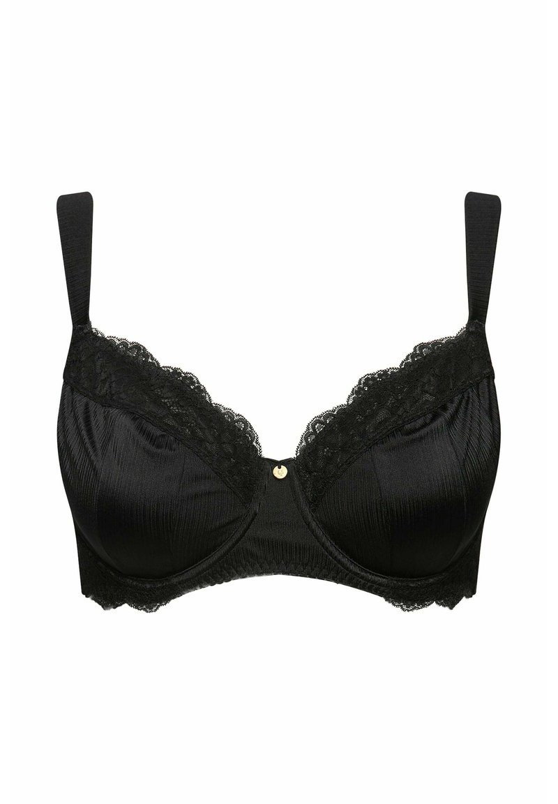 Bustier Soutien-Gorge Uni Ulla Popken – Grande Taille Confort Allaitement – Fermeture Avant Bretelles Rembourrées