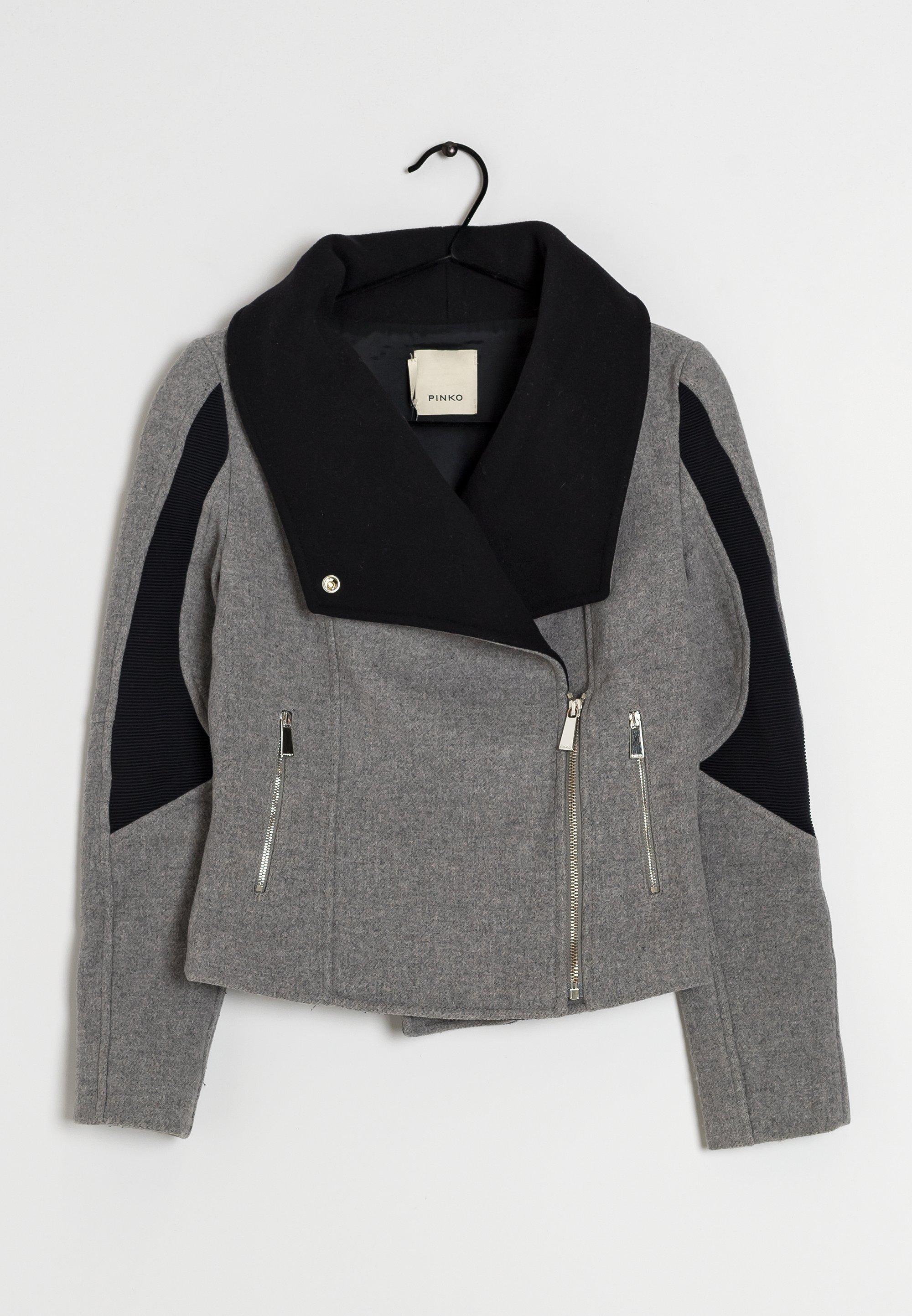 Pinko Winter jacket grey/multi-coloured (Pre-owned)