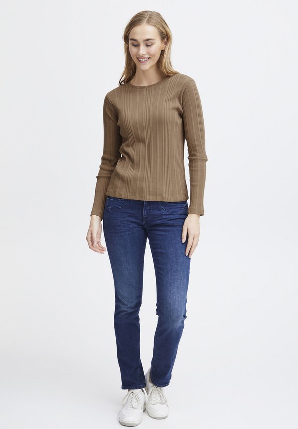 FRAMANZA - Long sleeved top - coca mocha4