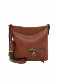 NELE - Cross body bag - cognac