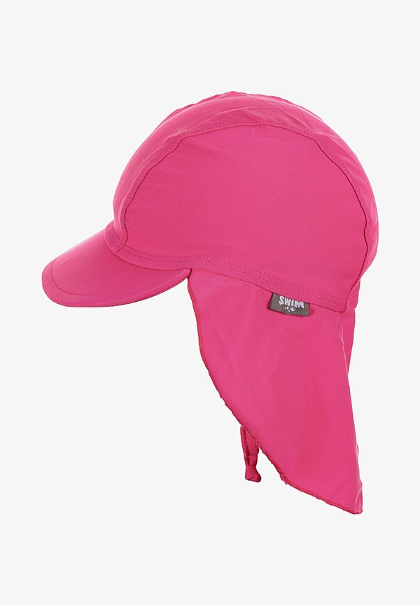 MIT NACKENSCHUTZ - Cap - magenta