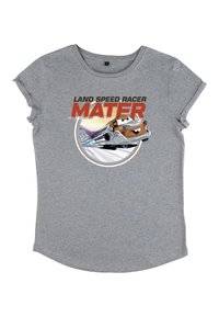 Henry Tiger CARS CARS 2 RACER MATER - T-shirt med print - melange grey