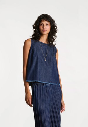 La Fée Maraboutée, TOP - Blouse - bleu