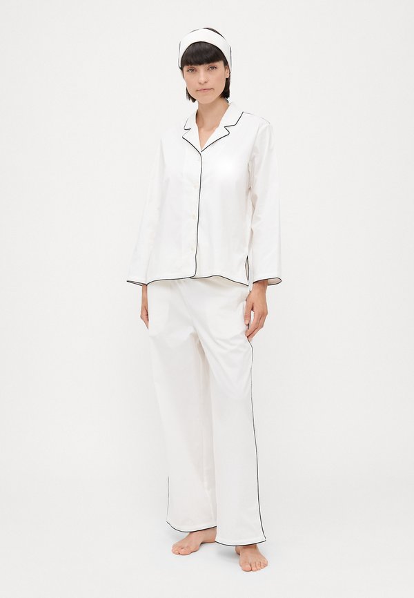 WOMENS LONG - Pyjama set - cream2