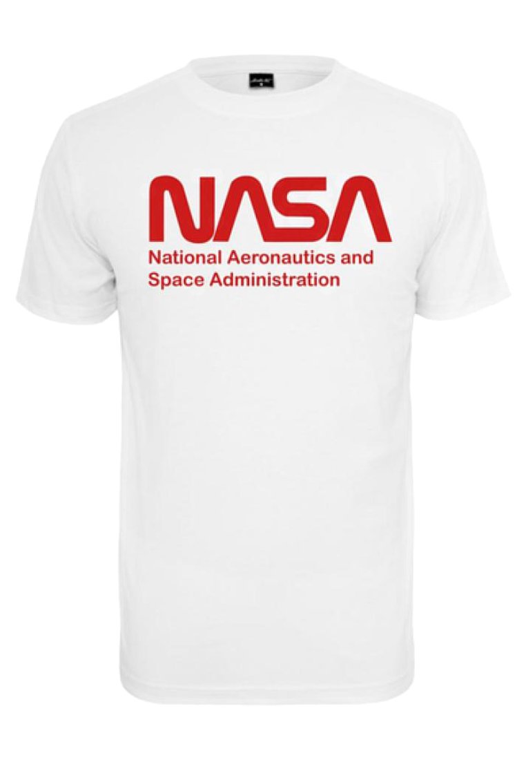 Mister Tee NASA HQ Oversize T-Shirt – Lässiges Shirt Mit Print, Für Männer & Frauen, Hoher Tragekomfort