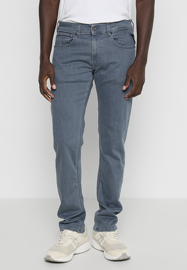 Replay Straight leg jeans grijs Replay Straight leg jeans grijs