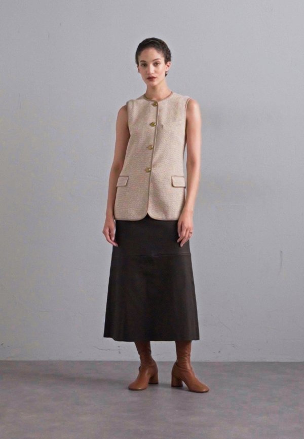 BARTLET ITALIAN - Waistcoat - beige3