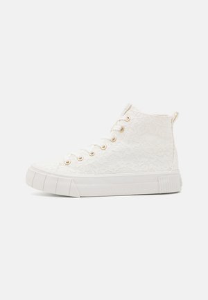 Sneakers high - ivory