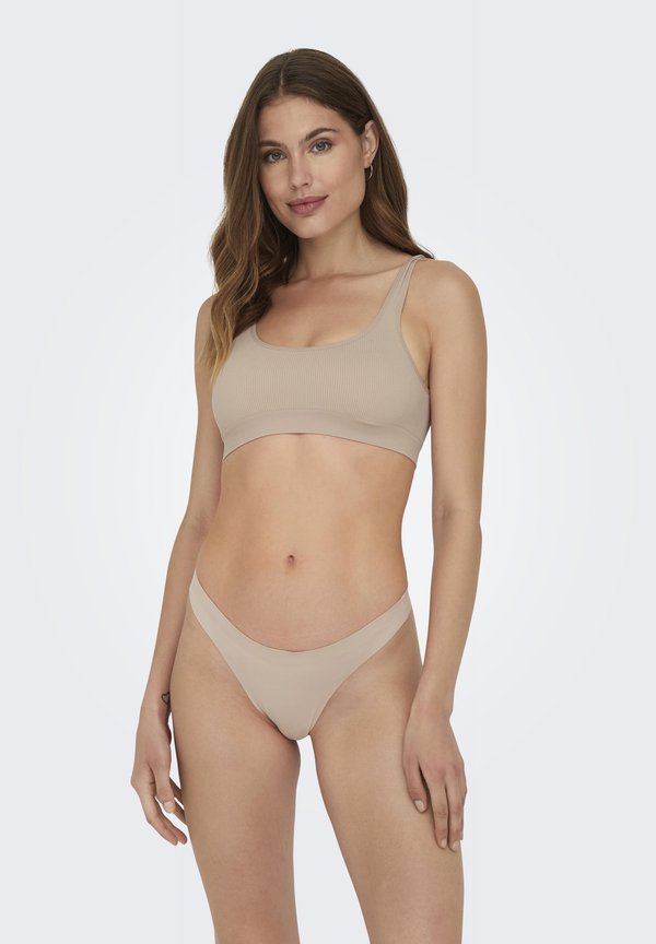 ONL TRACY BONDED 3-PACK - Thong - rugby tan2
