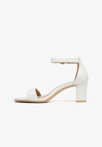 Niet geselecteerd, white leather