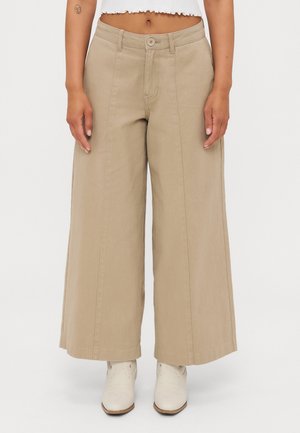 VMMARLEY SUPER - Wide Leg - silver mink