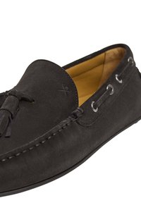 Hackett London DRIVER - Mocasines - dark brown
