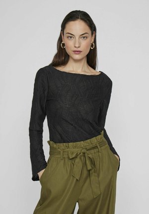 U-BOOT - T-shirt à manches longues - black