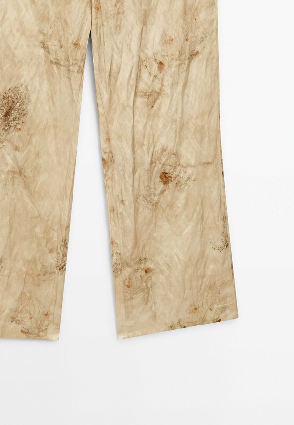 FLOWING  - Trousers - beige2