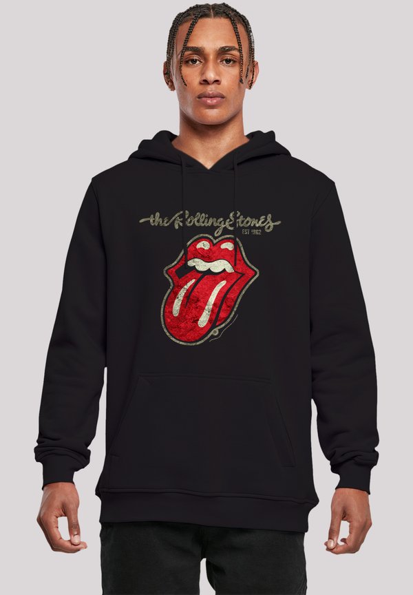 THE ROLLING STONES PLASTERED TONGUE WASHED - Kapuzenpullover - schwarz