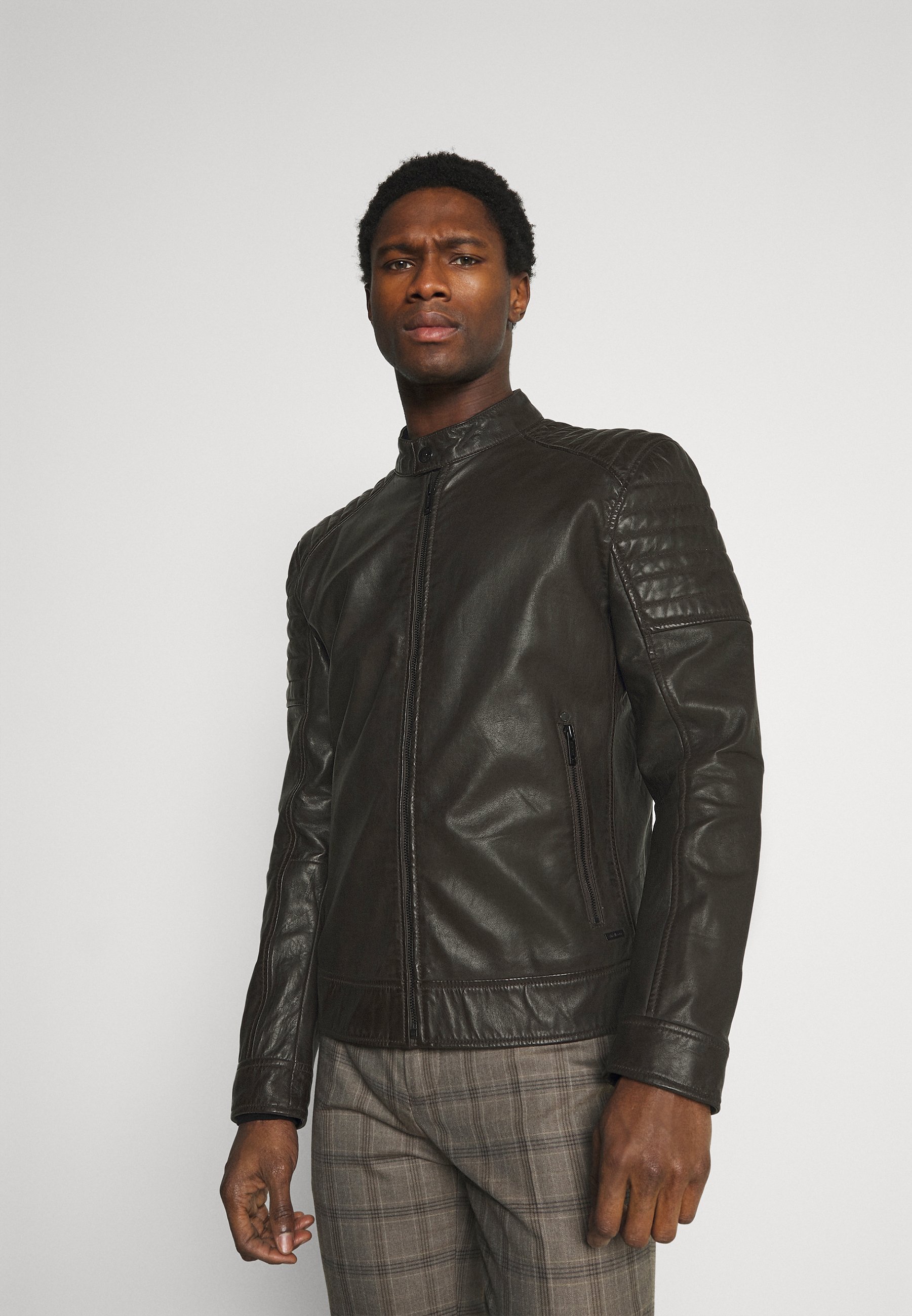 strellson jacket leather