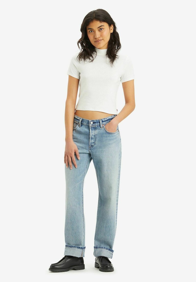Levi’s® Straight leg jeans blauw denim/bluedenim