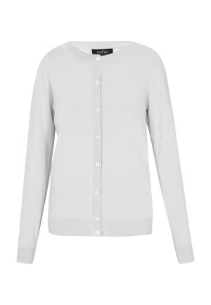 usha, Strickjacke - light grey