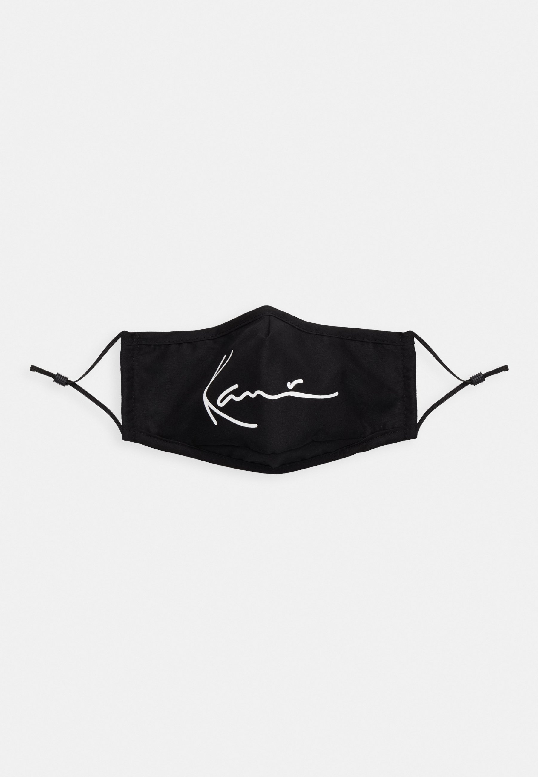 Karl Kani SIGNATURE FACE MASK - Stoffen mondkapje - black/zwart - Zalando.nl
