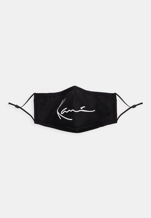 SIGNATURE FACE MASK - Maschera in tessuto - black