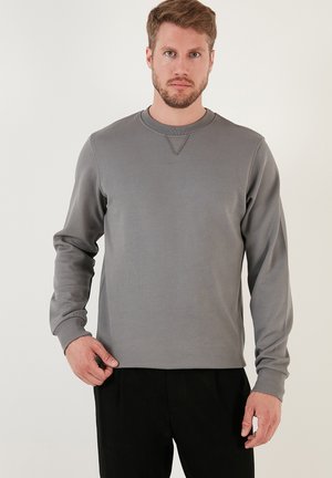 Buratti REGULAR FIT - Ikdienas džemperis - grey