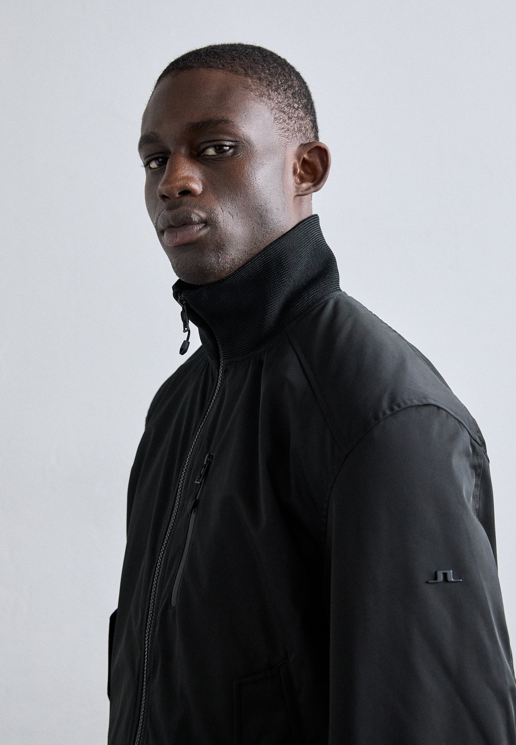 J.LINDEBERG BERKLEY - Kurtka Bomber/czarny - Zalando.pl