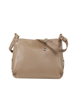 Handtas - taupe beige
