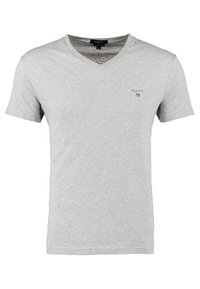 GANT T-shirt - bas - mottled light grey